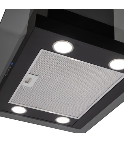 Flat Glass Island Cooker Hood - Options