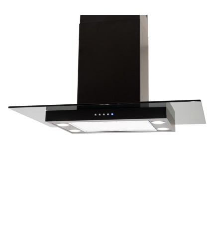 Flat Glass Island Cooker Hood - Options