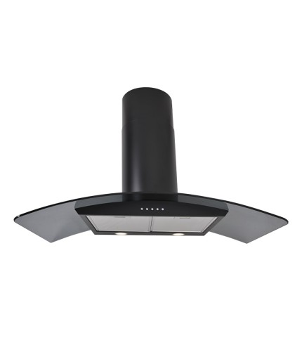 Curved Glass Wall Hoods - Options