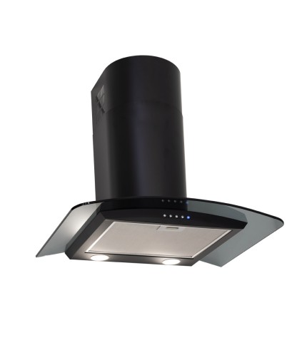 Curved Glass Wall Hoods - Options