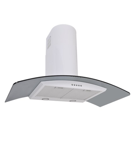 Curved Glass Wall Hoods - Options