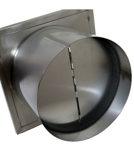 Stainless Steel Outside Wall Grilles Round - Options