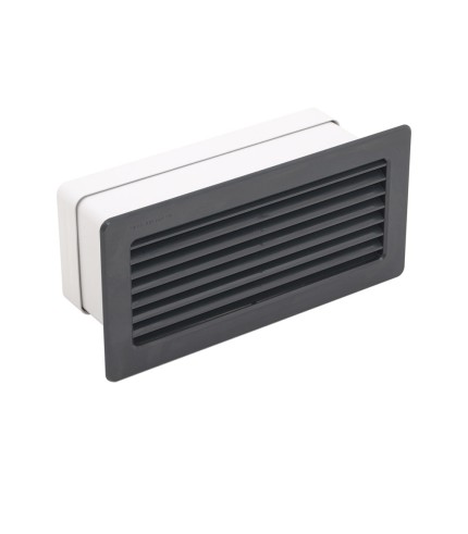 Rectangular Louvred Wall Vent - Options