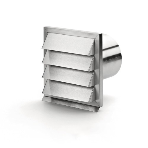 Stainless Steel Vented Outside Wall Vents Round - Options