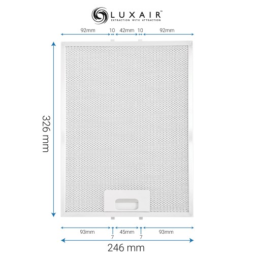 Metal Grease Filter 246mm x 326mm