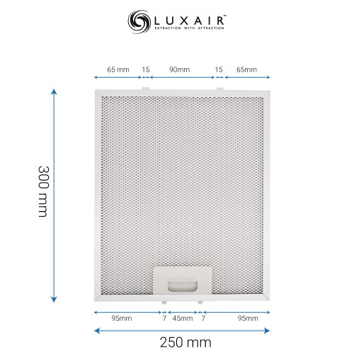 Metal Grease Filter 250mm x 300mm